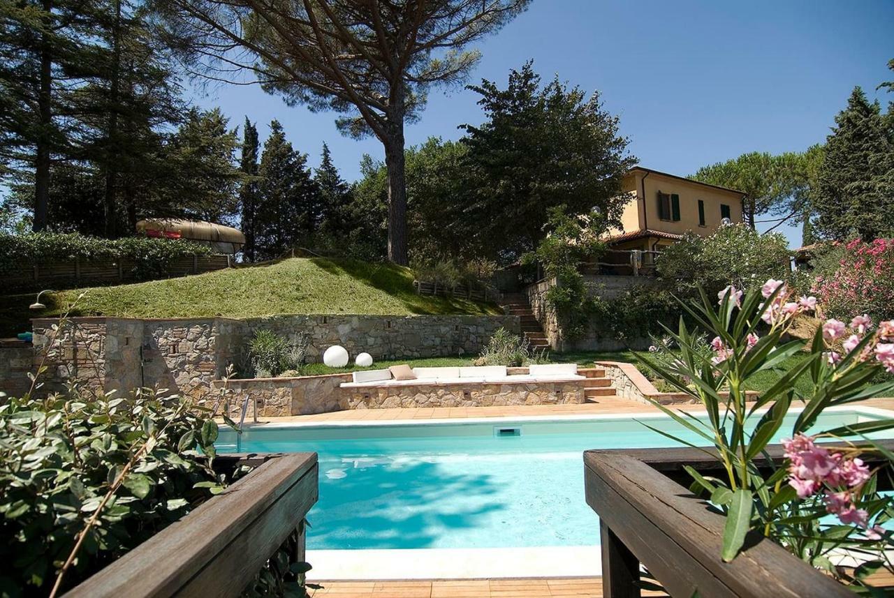 Stunning Country House Overlooking Tuscany Hills Lorenzana Kültér fotó